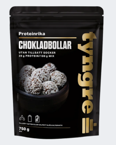 TYNGRE PROTEINMIX CHOKLADBOLLAR 750G