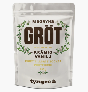 TYNGRE RISGRYNSGRÖT KRÄMIG VANILJ 750G