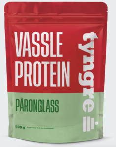 TYNGRE VASSLE PROTEIN 900G PÄRONGLASS