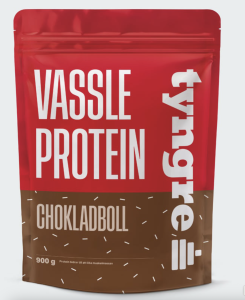 TYNGRE VASSLE PROTEIN CHOCKLADBOLL 900G