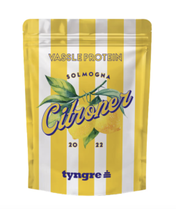 TYNGRE VASSLE PROTEIN SOLMOGNA CITRONER 900G
