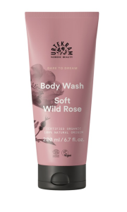 URTEKRAM BODY WASH SOFT WILD ROSE  200ML