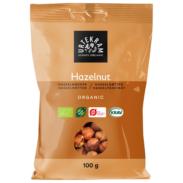 URTEKRAM HASSELNÖTTER 100G
