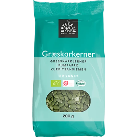 URTEKRAM PUMPAKÄRNOR 200G