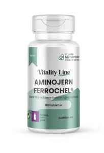 VITALITY LINE AMINOJÄRN 100 TABLETTER