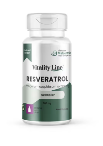 VITALITY LINE RESERVATROL 60 KAPSLAR