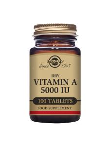 SOLGAR A-VITAMIN 5000IE 100 TAB
