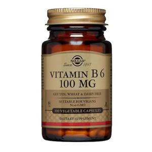 SOLGAR VITAMIN B-6 100MG 100K