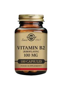 SOLGAR  VITAMIN B2 100MG 100KAP