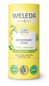 WELEDA DEODORANT STICK CITRUS BERGAMOT 50G EKO