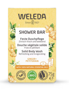 WELEDA SHOWER BAR GINGER 75G