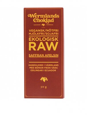 WERMLANDSCHOKLAD SAFFRAN APELSIN 50G
