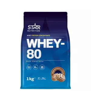 STAR WHEY 80 CINNAMON BUN 1KG