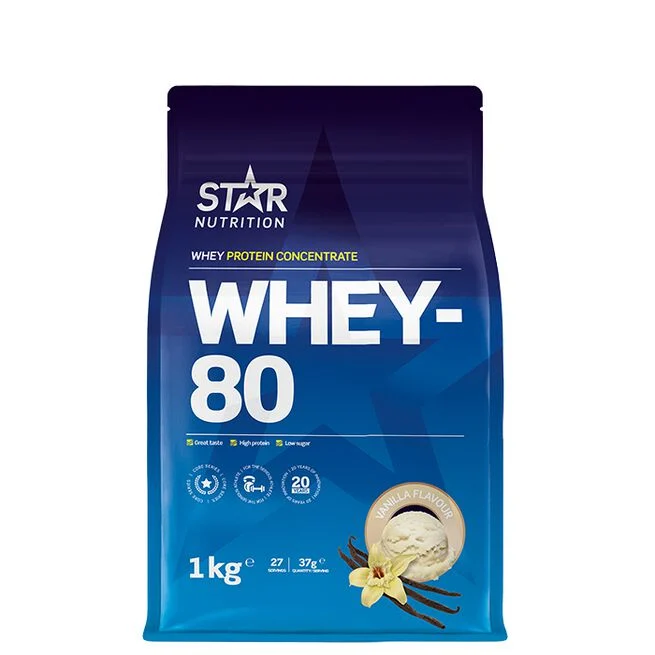 STAR WHEY 80 VANILJ 1KG