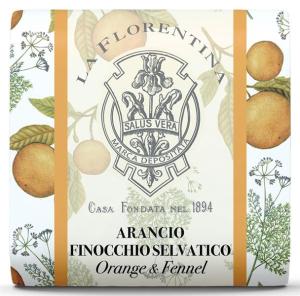 WRAPPED SOAP ORANGE WILD FENNEL 106G
