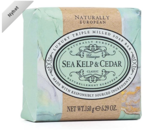 WRAPPED SOAP SEA KELP & CEDAR 150G