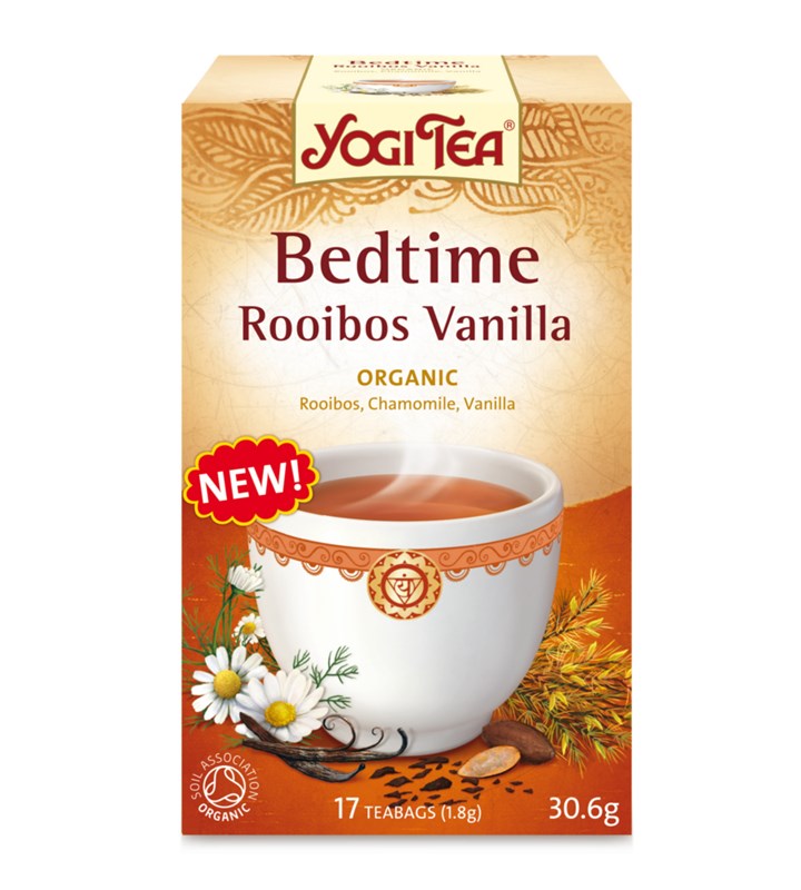 YOGI TEA BEDTIME ROOIBOS VANILLA 17 PÅSAR