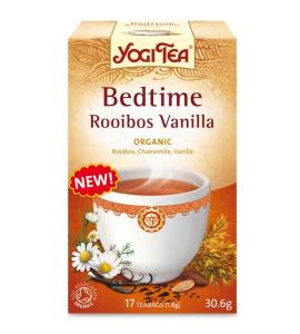 YOGI TEA BEDTIME ROOIBOS VANILLA 17 PÅSAR