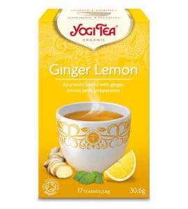 YOGI TEA GINGER LEMON 17 PÅSAR