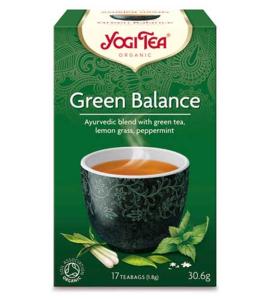 YOGI TEA GREEN BALANCE 17 PÅSAR
