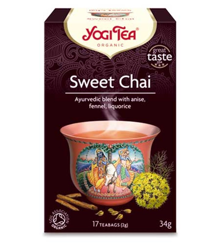 YOGI TEA SWEET CHAI 17 PÅSAR