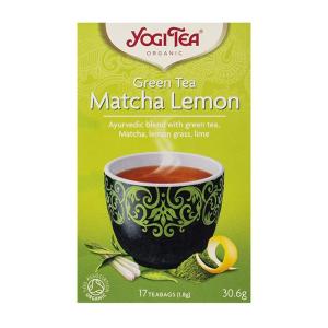 YOGI TE GREEN MATCHA LEMON 17 PÅSAR