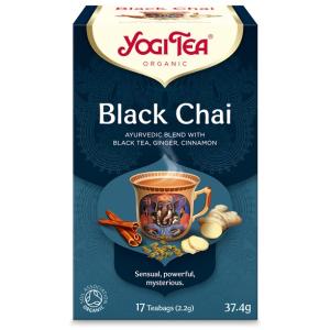 YOGI TEA BLACK CHAI 17 PÅSAR