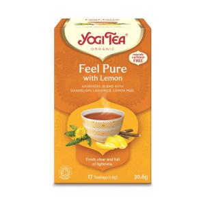 YOGI TEA FEEL PURE LEMON 17 PÅSAR