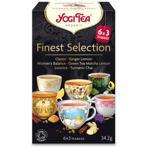 YOGI TEA FINEST SELECTION 17 PÅSAR