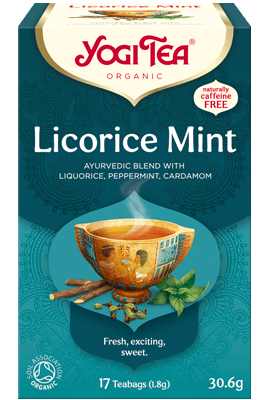 YOGI TEA LICORICE MINT 17 PÅSAR