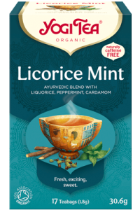 YOGI TEA LICORICE MINT 17 PÅSAR