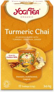 YOGI TE TURMERIC CHAI 17PÅS