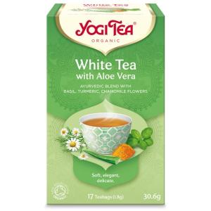 YOGI WHITE TEA ALOE VERA 17 PÅSAR