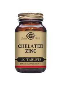 SOLGAR ZINK CHELATED 100TABL