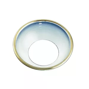 Ljusmanschett Djup Guldkant 1st