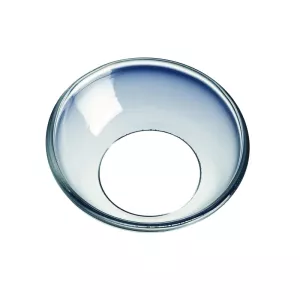 Ljusmanschett Djup Silverkant 1st