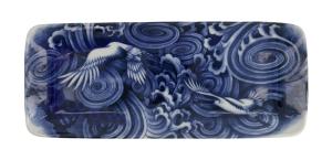 Tallrik 28x14cm Crane