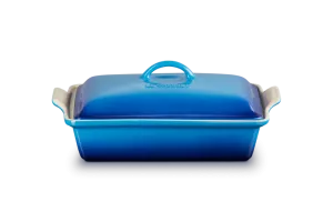 Heritage Collection Fat Med Lock 41x25cm Azure