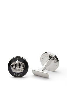 The Skultuna Crown Manschettknappar Svart