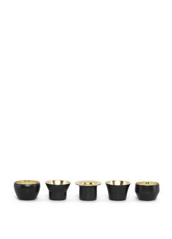 Kin Ljushållare 5-pack Svart