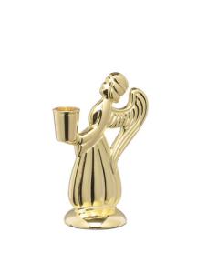 Skyddsängel Liten Förgylld Mässing