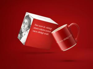 Astrid Lindgren Mugg 35cl "Den som är väldigt..."