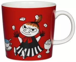 Muminmugg Lilla My Röd 30cl