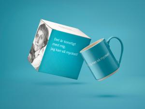 Astrid Lindgren Mugg 35cl "Det är så konstigt med mig..."