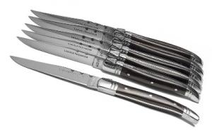 Laguiole Grillknivar 6st Svart