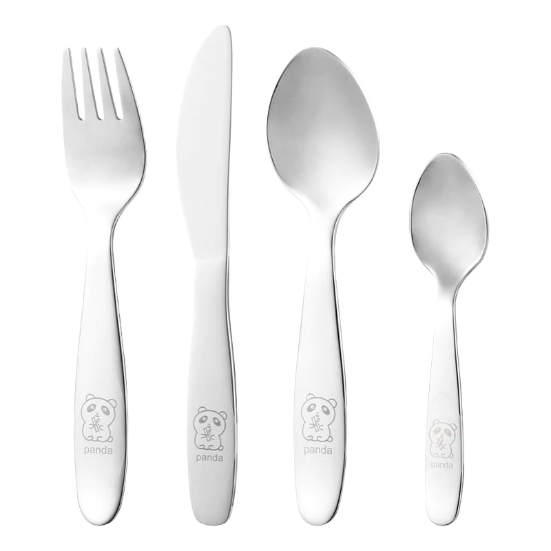 Panda Barnbestick 4 delar