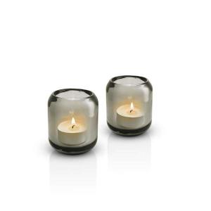 Acorn Ljuslykta 8cm 2-pack Stone