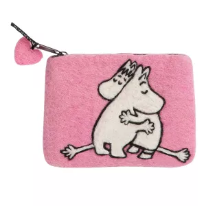 Moomin Pink Love Portmonnä Rosa