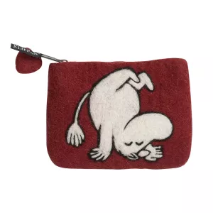 Moomin Up and Down Portmonnä Djupröd