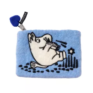 Moomin Tripping Portmonnä Blå